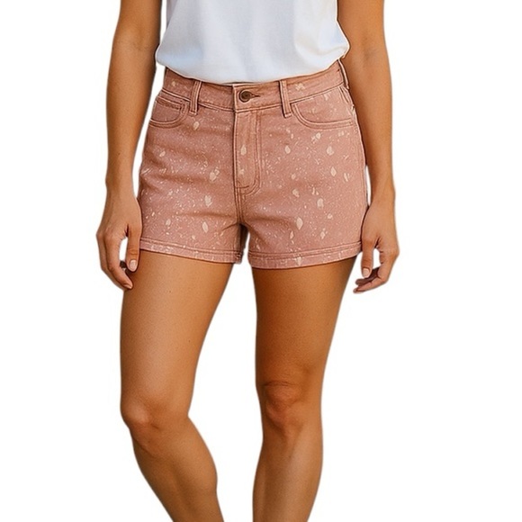 Kate Spade Saturday Speckled Shorts Pink - Picture 1 of 10